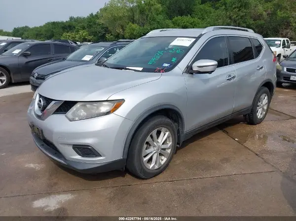 KNMAT2MT5GP595134 2016 NISSAN ROGUE - Image 2