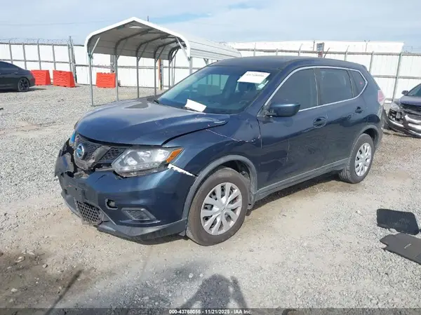 KNMAT2MT5GP651220 2016 NISSAN ROGUE - Image 2