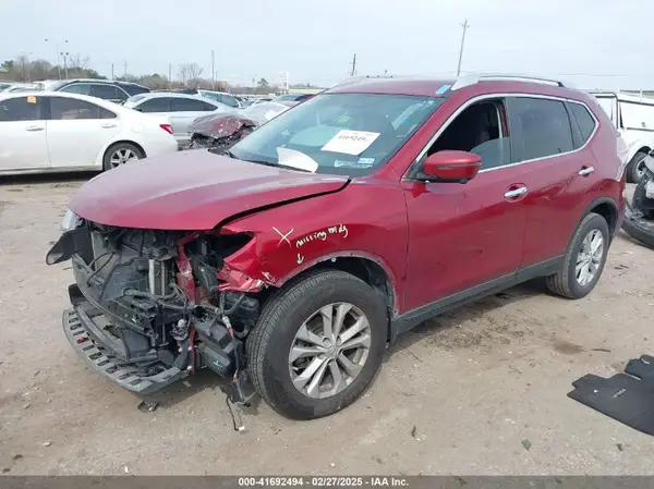 KNMAT2MT6GP594901 2016 NISSAN ROGUE - Image 2