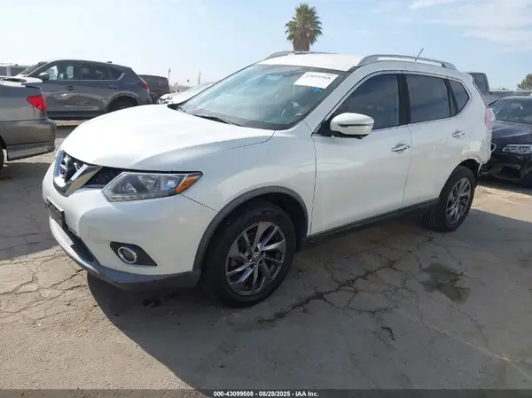 KNMAT2MT6GP737295 2016 NISSAN ROGUE - Image 2