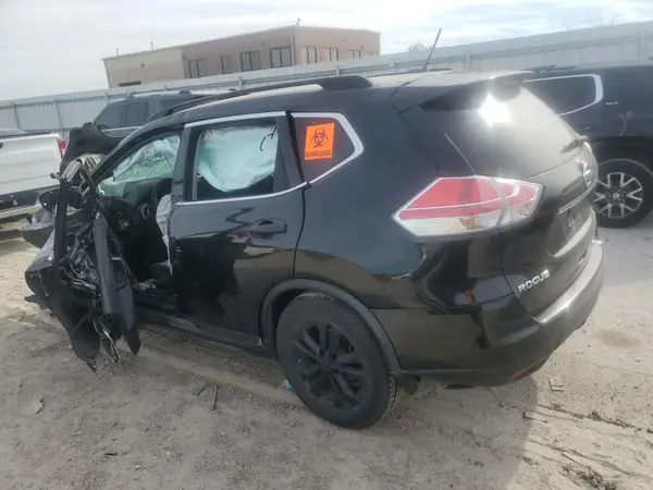 KNMAT2MT7GP640106 2016 NISSAN ROGUE - Image 2