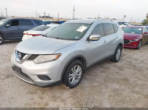 KNMAT2MT8GP674197 2016 NISSAN ROGUE - Image 2