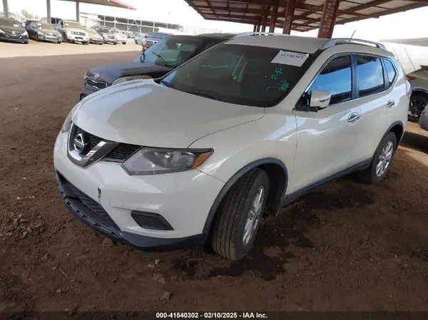 KNMAT2MT9GP594696 2016 NISSAN ROGUE - Image 2