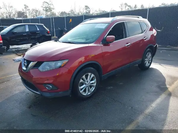 KNMAT2MTXGP605253 2016 NISSAN ROGUE - Image 2