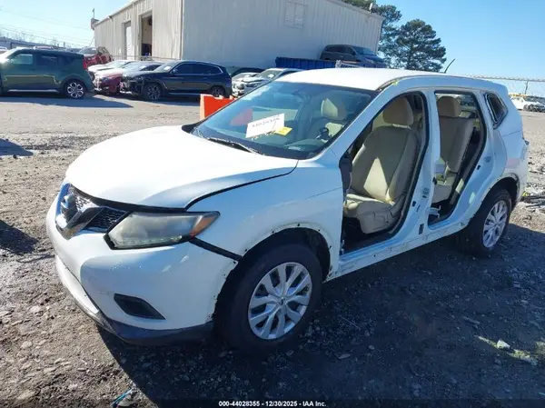 KNMAT2MTXGP614079 2016 NISSAN ROGUE - Image 2