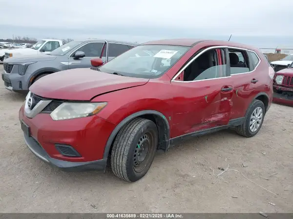 KNMAT2MTXGP646420 2016 NISSAN ROGUE - Image 2