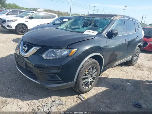 KNMAT2MTXGP664075 2016 NISSAN ROGUE - Image 2