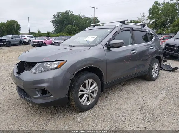 KNMAT2MV0GP680609 2016 NISSAN ROGUE - Image 2