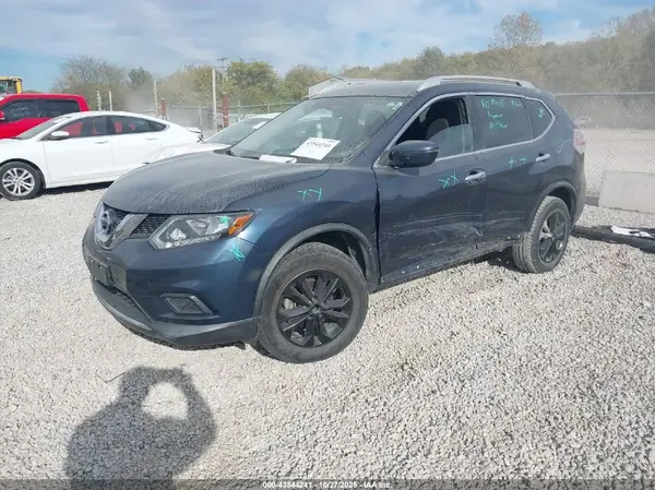 KNMAT2MV0GP681324 2016 NISSAN ROGUE - Image 2