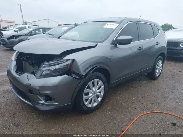 KNMAT2MV1GP647408 2016 NISSAN ROGUE - Image 2