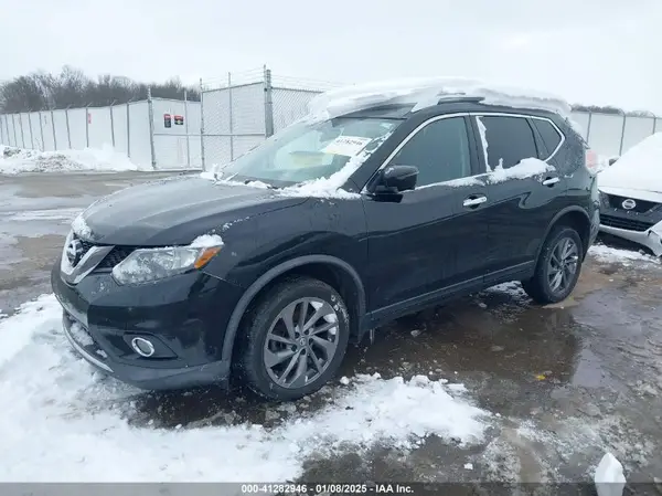 KNMAT2MV1GP729834 2016 NISSAN ROGUE - Image 2