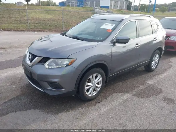 KNMAT2MV2GP667151 2016 NISSAN ROGUE - Image 2