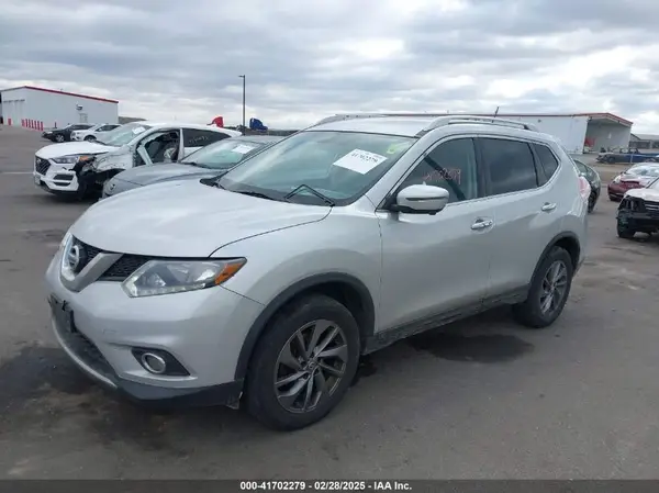 KNMAT2MV2GP669272 2016 NISSAN ROGUE - Image 2