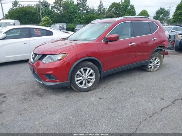 KNMAT2MV2GP672706 2016 NISSAN ROGUE - Image 2