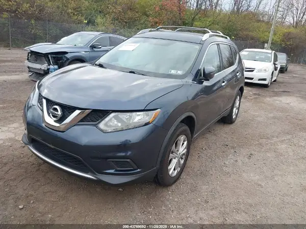 KNMAT2MV4GP697283 2016 NISSAN ROGUE - Image 2