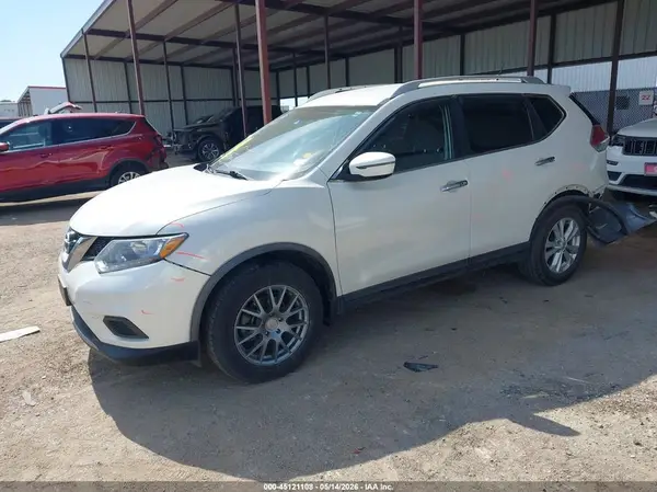 KNMAT2MV4GP702823 2016 NISSAN ROGUE - Image 2
