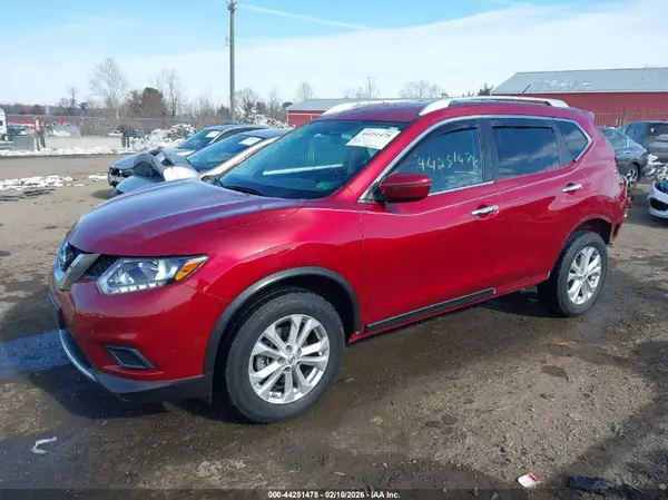 KNMAT2MV5GP626898 2016 NISSAN ROGUE - Image 2