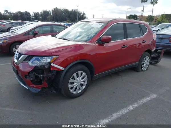 KNMAT2MV5GP701258 2016 NISSAN ROGUE - Image 2