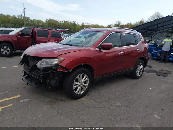 KNMAT2MV6GP672997 2016 NISSAN ROGUE - Image 2