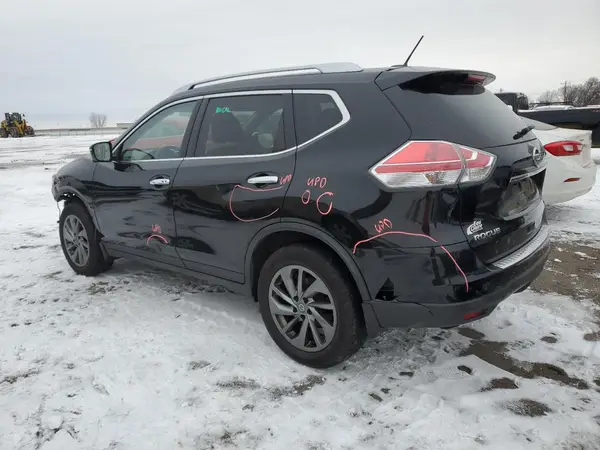 KNMAT2MV7GP708101 2016 NISSAN ROGUE - Image 2