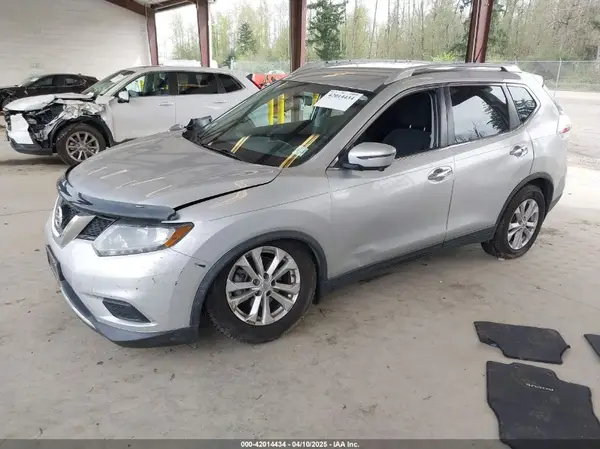 KNMAT2MVXGP709095 2016 NISSAN ROGUE - Image 2