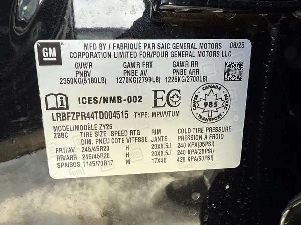 LRBFZPR44TD004515 2026 BUICK ENVISION - Image 8