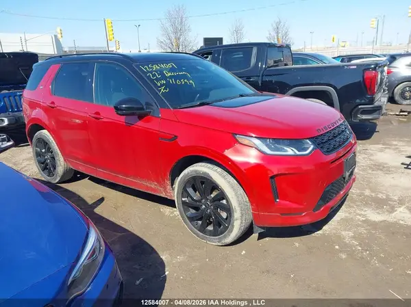 SALCL2FX3NH910599 2022 LAND ROVER DISCOVERY SPORT - Image 1