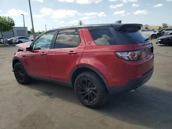 SALCP2FX2KH813412 2019 LAND ROVER DISCOVERY SPORT - Image 2