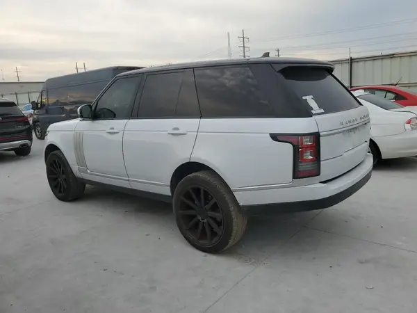 SALGR2KF1GA300886 2016 LAND ROVER RANGE ROVER - Image 2