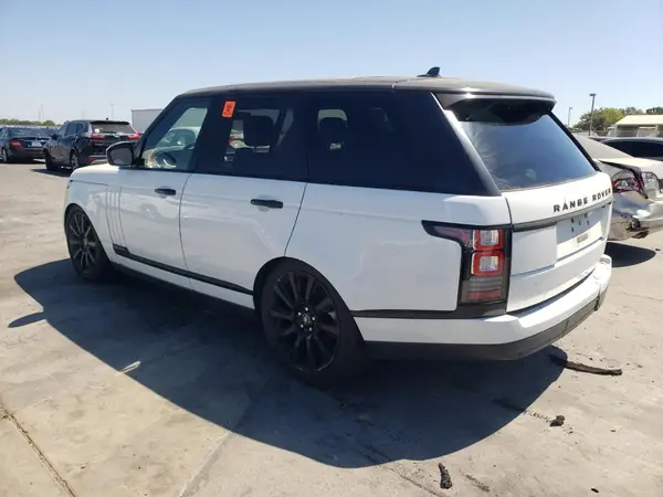 SALGR2PF7GA319807 2016 LAND ROVER RANGE ROVER - Image 2
