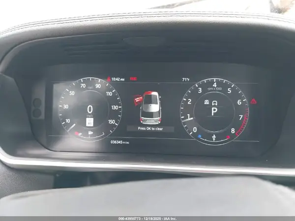 2022 LAND ROVER RANGE ROVER auction photo 7