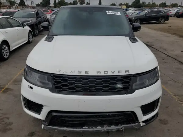 2022 LAND ROVER RANGE ROVER SPORT COPART lot 84409595 auction photo 5