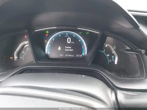 2020 HONDA CIVIC auction photo 7
