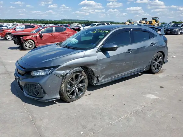 SHHFK7H44JU202667 2018 HONDA CIVIC - Image 1
