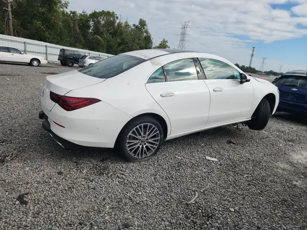 2025 MERCEDES-BENZ CLA-KLASSE COPART lot 89505495 auction photo 3