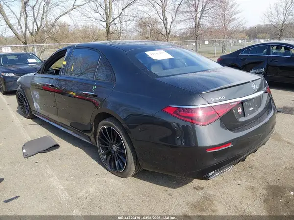 2023 MERCEDES-BENZ S-KLASSE IAAI lot 44720479 auction photo 3