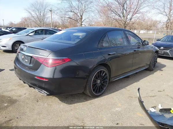 2023 MERCEDES-BENZ S-KLASSE IAAI lot 44720479 auction photo 4