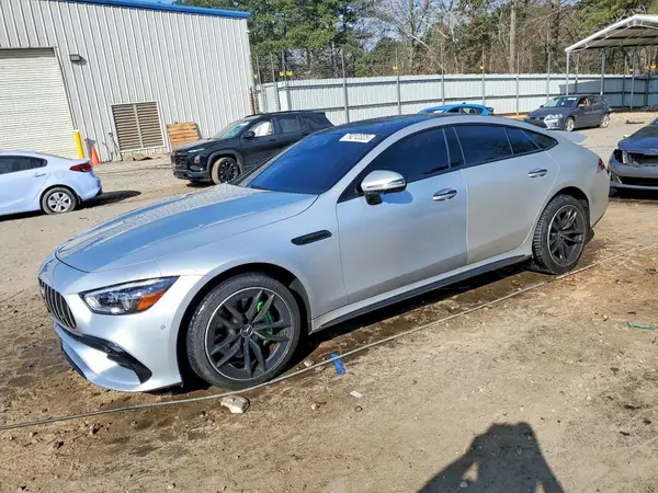 W1K7X5KB2NA045793 VIN - 2022 MERCEDES-BENZ AMG GT 43 SILVER 3.0L 6