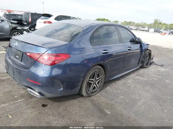 2024 MERCEDES-BENZ C-KLASSE IAAI lot 45257821 auction photo 4