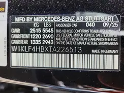 W1KLF4HBXTA226513 2026 MERCEDES-BENZ E-KLASSE
