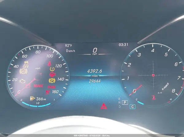 2021 MERCEDES-BENZ C-KLASSE auction photo 7