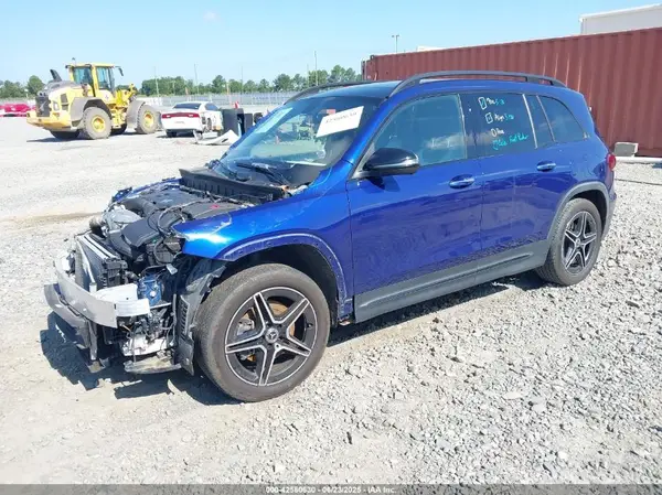 W1N4M4GBXNW204421 2022 MERCEDES-BENZ GLB - Image 2