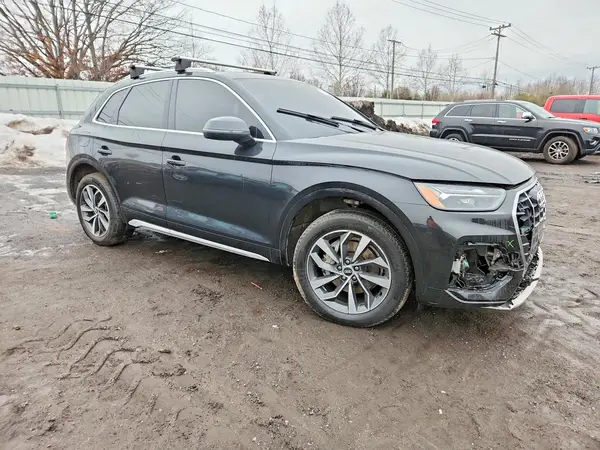 2021 AUDI Q5 COPART lot 77715355 auction photo 4