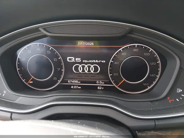 2018 AUDI Q5 IAAI lot 45668757 auction photo 7