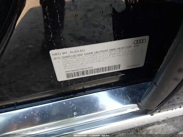WAU34AFD2GN007625 2016 AUDI A8 - Image 8