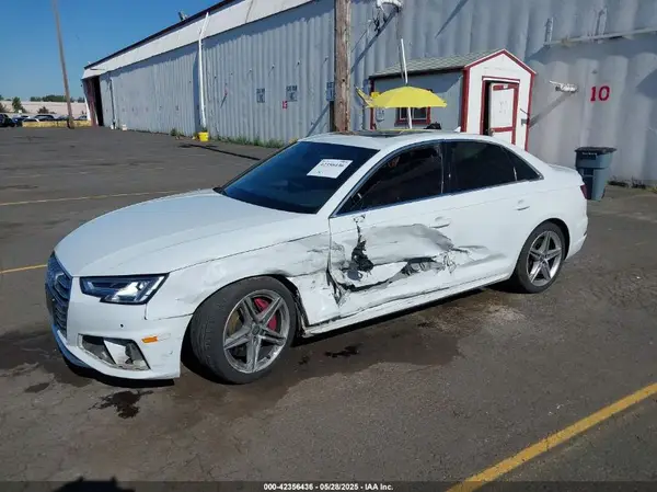 WAUB4AF42KA002839 2019 AUDI S4 - Image 2