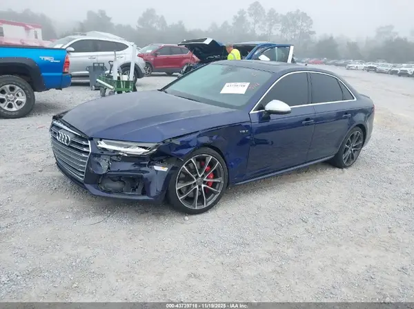 WAUB4AF49JA001234 2018 AUDI S4 - Image 2