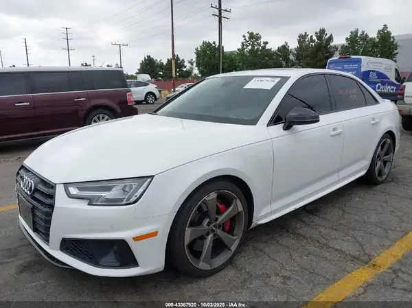 WAUB4BF42KA060455 2019 AUDI S4 - Image 2
