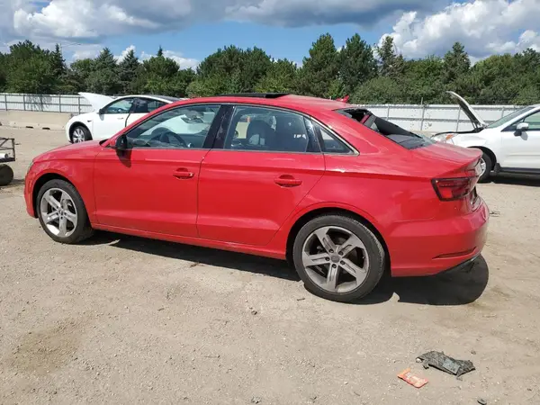 WAUB8GFFXJ1039452 2018 AUDI A3 - Image 2