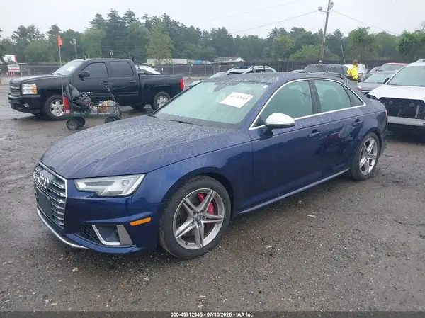 WAUC4AF48KA074472 2019 AUDI S4 - Image 2